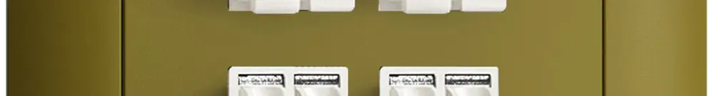 Prise ENC audio FMI 4×olive borne à étrier pour 4 haut-parl. 