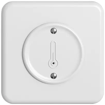Sensore temperatura ambiente INC STANDARDdue Wiser SNAPFIX® K+ 230V 90×90mm bi 