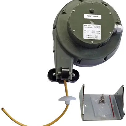 Avvolgicavo automatico EFCO KNN 10m×3x1mm² EPR/PUR IP54 verde 