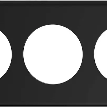 En-tête ENC STANDARDdue 1×3 noir 