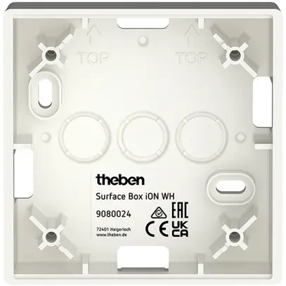 Cadre AP Theben Surface box iON pour iON blanc 