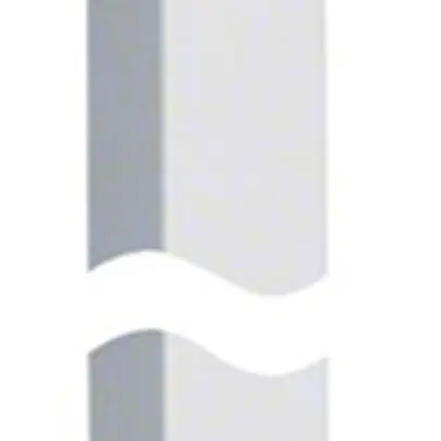 Colonna connessione soffitto tehalit DA200 1× fissa.flex h=2.8m bianco traffico 