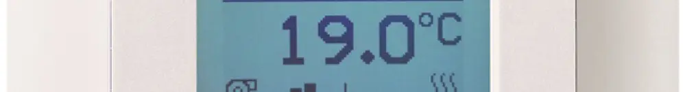 UP-Feuchte-/Temperaturregler digitalSTROM FTW06 LCD, EDIZIOdue weiss 