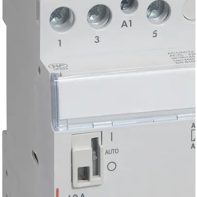 Contattore AMD XC3 40A 3NO 230VAC manualmente 