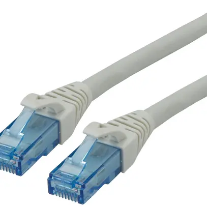 Cavo patch RJ45 ROLINE cat.6A U/UTP AWG26 LSZH grigio 7.5m 