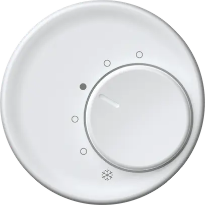 Termostato ambiente origin 230VAC 5…30°C 10A bianco 