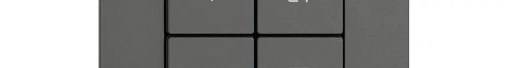 Comando per regolatore EDIZIO.liv Wiser SNAPFIX® 1C scena WLAN 4T grs 