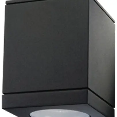 Downlight AP SG Echo GU10 1×6.2W 360lm 830 IP54 35° REG 135×90×90mm nero 