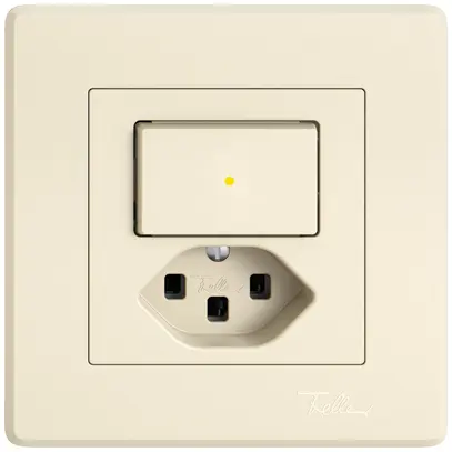 Combinazione INC EDIZIO.liv SNAPFIX® S6L+T23 illuminazione frontale gi cr 