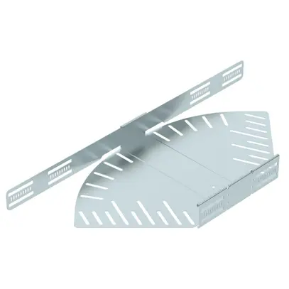 Gomito BET RB W regolabile 60×300mm acciaio zincato a nastro 