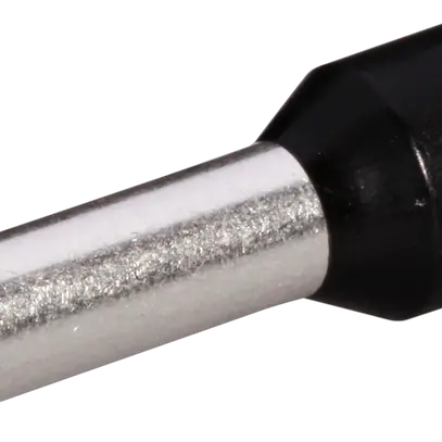 Capocorda tipo A isolato 6mm²/12mm nero 