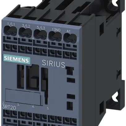 Contacteur de puissance Siemens SIRIUS 3RT2 230VAC 3P 7A +1F à ressort 