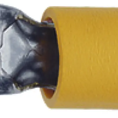 Spina piatta isolata Ferratec 6.3×0.8/4…6mm² giallo ottone stagnato 