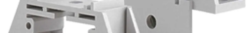 Pièce isolante pour rail DIN ABB ZK90P2, pour distributeur U/TU/UL, 2 pièces 