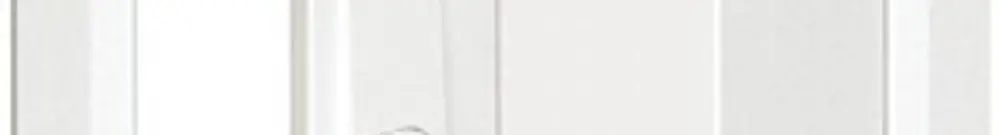 Cadre avec porte Hager univers 353×1153×13mm IP30 blanc pur pour FW71U 