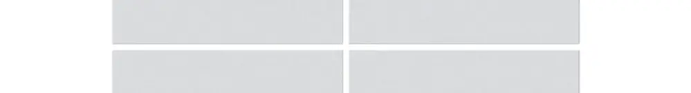 Kit frontale KAL 4×tasti 4×punti azionamento bianco 