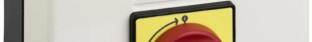 Interruttore principal.arresto emerg.AP SE Vario 50A 3P rosso IP65 