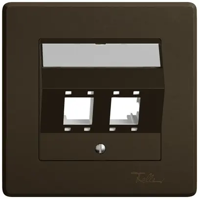 Kit di montaggio INC EDIZIO.liv SNAPFIX® per freenet cat.5e/6 2× ma 