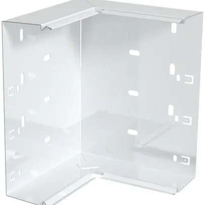 Angle intérieur Bettermann LKM 60×200mm blanc pur zingué/plastifié 