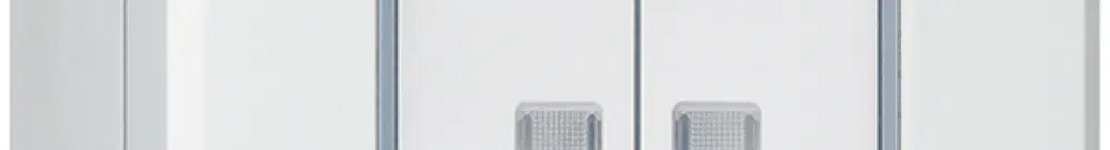 Interruttore AP robusto IP55 schema 3+3 2×illuminato bianco 