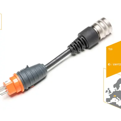 JUICE Adaptateur T15  | IP55 | (CH) Adaptateur pour JUICE BOOSTER 