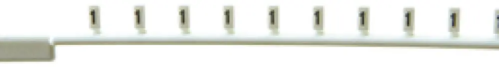 Bacchetta indicatrice Woertz bianco iscrizione: K 