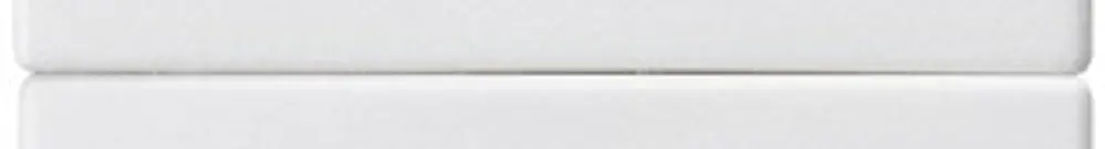 Blindabdeckplatte Hager FLF 2×3/5 weiss 