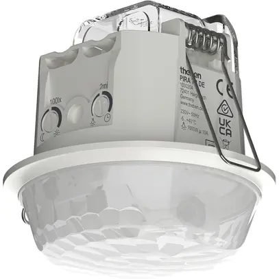 Rilevatore di movimento INS Theben PIRA TC DE PIR 230V 1000W 360° IP21 bianco 