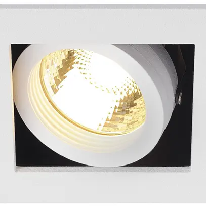 Downlight INC SLV KADUX, GU10 50W IP20 blanc mat 