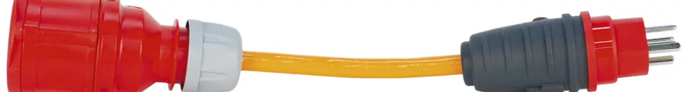 Verlängerungskabel Steffen EPR-PUR 5×2.5mm² 0.3m T25/CEE16 für Industrie orange 