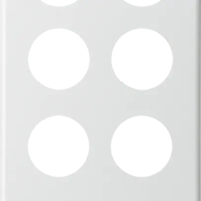 Intestazione INC basico 4×2 bianco 