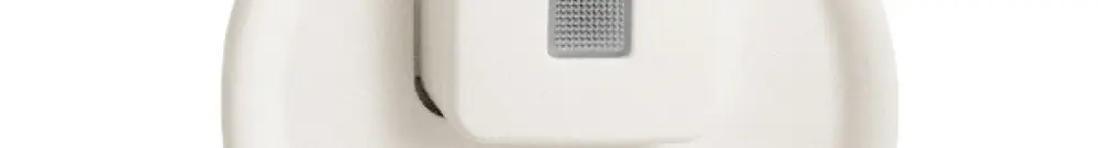 Frontset FH T12 weiss Ø58mm mit Linse für Kleinkombi 