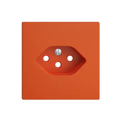 Placca frontale EDIZIOdue T13 arancione 