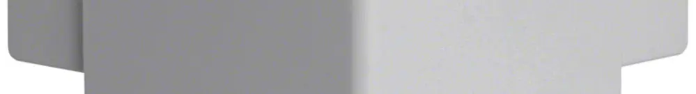 Angolo esterno Hager tehalit.LF 33×20mm grigio IP30 