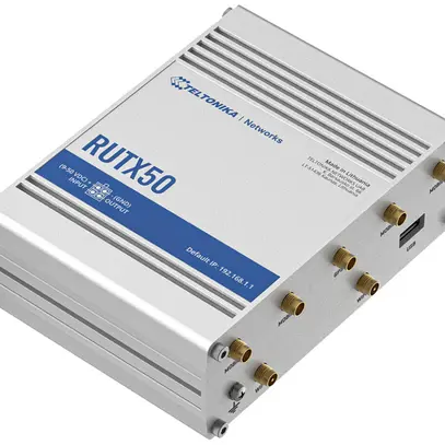 Routeur Teltonika RUTX50 5G 1×WAN 4×LAN WLAN 2.4GHz IPv4/IPv6 USB 