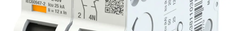 Leitungsschutzschalter ABB MCB S300P 1P+N 240V Typ K 20A Icn 25kA Icu 25kA 2TE 