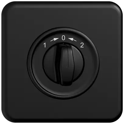 Contact pivotant ENC STANDARDdue SNAPFIX® 1->0<-2/1P avec manette rotative no 