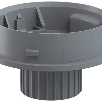 Adattatore WERMA Mini EM, M22, per colonna di segnalizzazione, grigio 