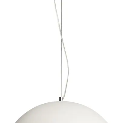 Luminaire suspendu SLV FORCHINI M E27 40W rond IP20 blanc/or 