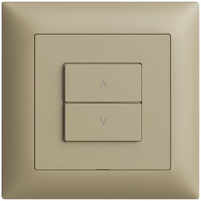 Interruttore tapparelle INC 1K/2T WLAN Edue Wiser sand 