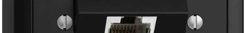 Prise AP 1×RJ45/s 4P ITplus EDIZIOdue noir 