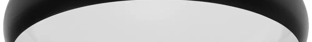 LED-Deckenleuchte LEDVANCE Orbis Livia 24W 1500lm 830 Ø430×115mm schwarz/weiss 