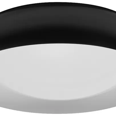 LED-Deckenleuchte LEDVANCE Orbis Livia 24W 1500lm 830 Ø430×115mm schwarz/weiss 