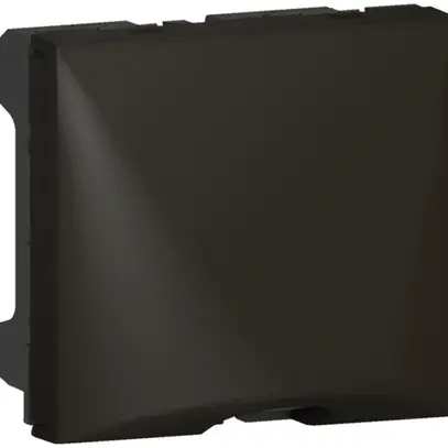 Sortie de câble MOS 2 modules noir mat 
