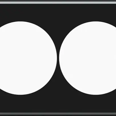 UP-Kopfzeile origin 1×2 horizontal 152×92mm schwarz 