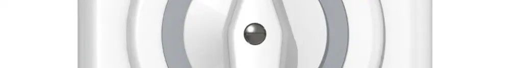 Contact pivotant ENC ABB NUPL f/1L blanc 