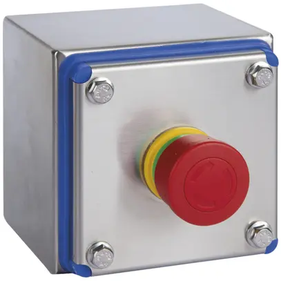 Tasto arresto emergenza AP AWAG INOX, NO/NC, 3A 230VAC/10A 24VAC, IP66/67 