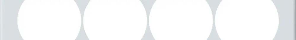 En-tête ENC origin 1×4 horizontal 272×92mm blanc 