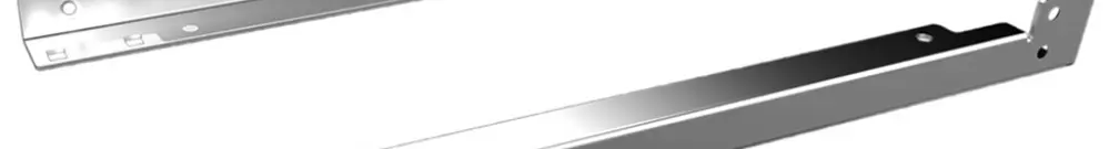 Rail coulissant Rittal VX 8617.400 600mm gris 2pcs 