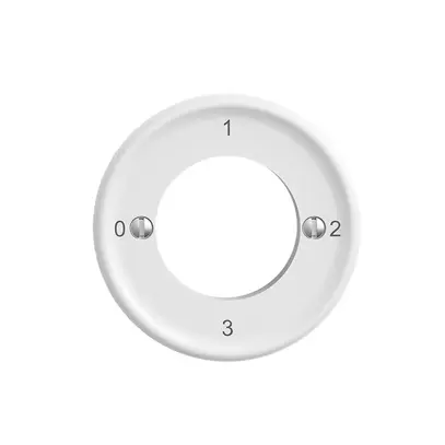 Kit frontal STANDARDdue 0-1-2-3 blanc pour interrupteur à clé 